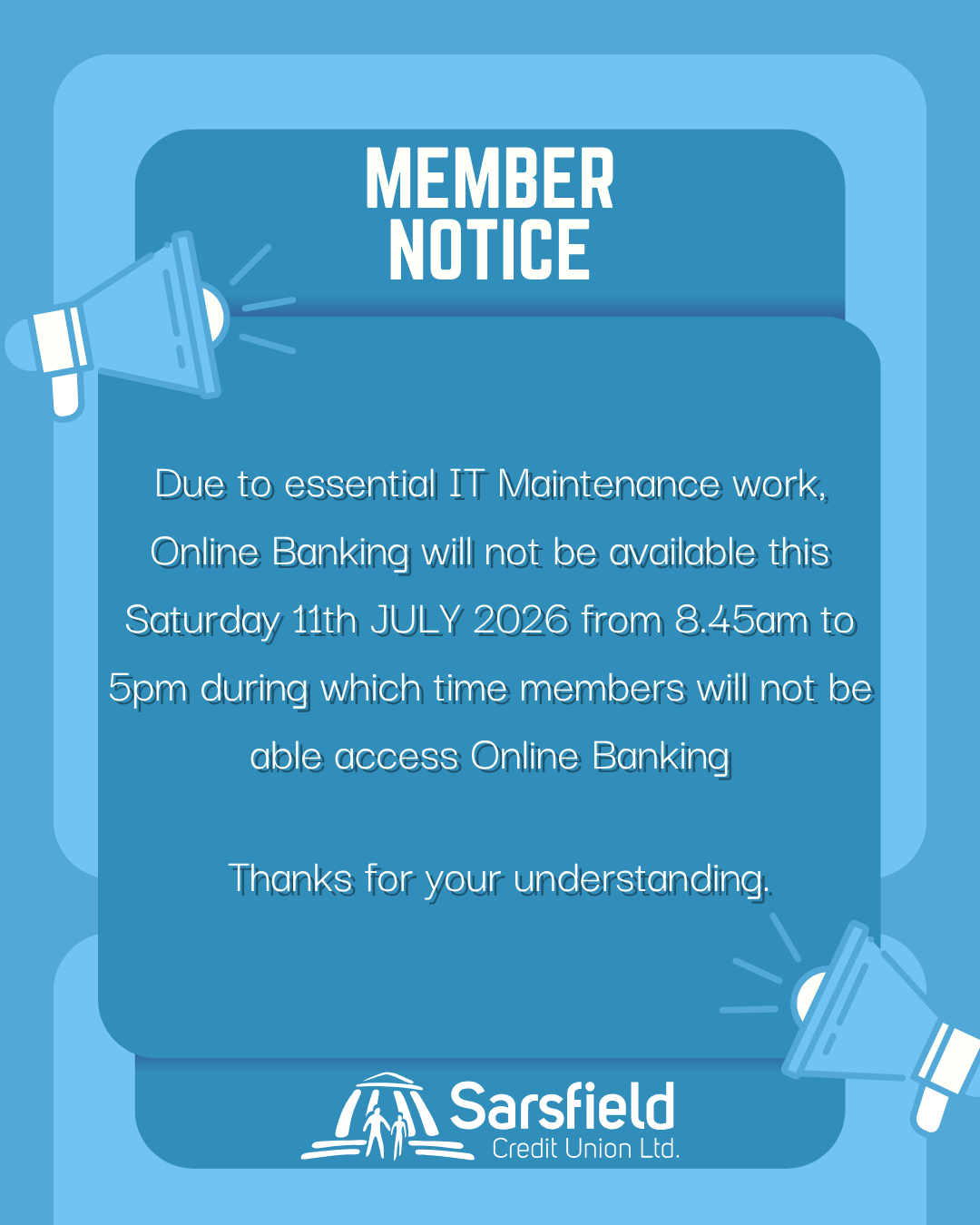Member Notice 09/07/2026